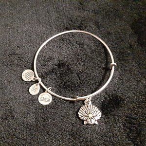 Alex and Ani Seashell Charm Bangle bracelet